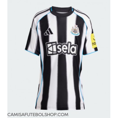 Camisa de time de futebol Newcastle United Nick Woltemade #27 Replicas 1º Equipamento Feminina 2025-26 Manga Curta Camisa de time de futebol Newcastle United Nick Woltemade #27 Replicas 1º Equipamento Feminina 2025-26 Manga Curta
